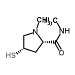 CAS#: 114358-03-1， (4S)-N,1-Dimethyl-4-Sulfanyl-L-Prolinamide