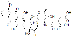 CAS#: 114390-31-7， Aconityldoxorubicin