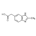 CAS#: 114402-92-5， (2-Methyl-1H-Benzimidazol-6-Yl)Acetic Acid