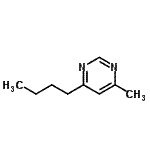 CAS#: 114425-76-2， 4-Butyl-6-Methylpyrimidine