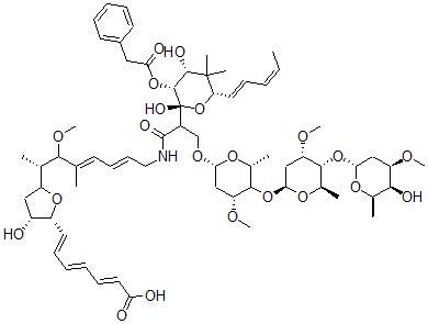 CAS#: 114451-31-9， Phenelfamycin E