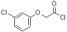 结构式 CAS# 114476-84-5, (3-氯苯氧基)乙酰氯
