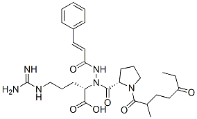 CAS#: 114563-66-5， Cinnamido-2-Methyl-5-Oxoheptanoyl-Prolyl-Arginine