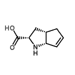 CAS#: 114593-95-2， (2S,3aS,6aR)-1,2,3,3A,4,6A-Hexahydrocyclopenta[b]Pyrrole-2-Carboxylic Acid