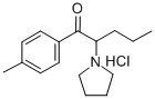 CAS 登录号：1147-62-2， 1-(4-甲基苯基)-2-吡咯烷-1-基戊烷-1-酮盐酸盐
