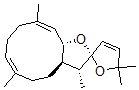 CAS#: 114763-51-8， (2R,3R,3aR,6E,10E,11aR)-3,5',5',6,10-Pentamethylspiro[3A,4,5,8,9,11alpha-Hexahydro-3H-Cyclodeca[d]Furan-2,2'-Furan]