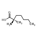 CAS#: 114819-07-7， (2R)-2-Amino-2-Methylheptanoic Acid