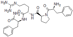 CAS#: 114892-66-9， L-Phenylalanyl-L-prolyl-L-arginyl-L-Phenylalaninamide
