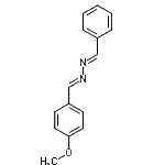 CAS#: 1149-69-5， (1E,2E)-1-Benzylidene-2-(4-Methoxybenzylidene)Hydrazine