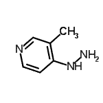 structure of CAS# 114913-51-8, 4-Hydrazino-3-Methylpyridine;4-hydrazino-3-methylpyridine;4-hydrazinyl-3-methylpyridine