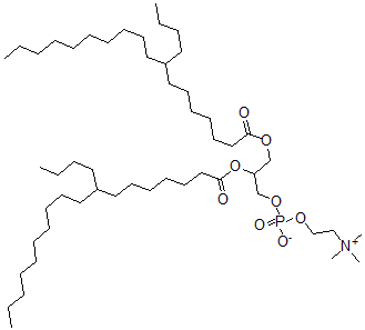 CAS#: 114928-03-9， 2,3-Bis(8-Butyloctadecanoyloxy)Propyl 2-Trimethylazaniumylethyl Phosphate