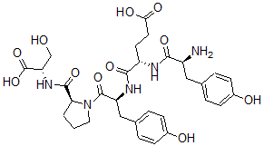 CAS#: 114942-10-8， N-[1-[N-(N-L-Tyrosyl-L-a-glutamyl)-L-tyrosyl]-L-prolyl]-L-Serine