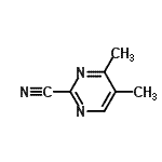 CAS#: 114969-77-6， 4,5-Dimethyl-2-Pyrimidinecarbonitrile