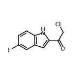 CAS#: 115027-02-6， 2-Chloro-1-(5-Fluoro-1H-Indol-2-Yl)Ethanone
