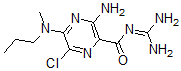 CAS 登录号:1151-75-3, 3-氨基-6-氯-N-(二氨基亚甲基)-5-(甲基-丙基氨基)吡嗪-2-甲酰胺