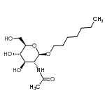 CAS#: 115414-48-7， Heptyl 2-Acetamido-2-Deoxy-beta-D-Glucopyranoside