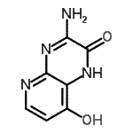 CAS#: 115547-92-7， 3-Amino-8-Hydroxypyrido[2,3-b]Pyrazin-2(1H)-One