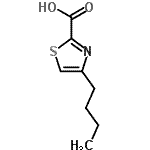 CAS#: 115553-92-9， 4-Butyl-1,3-Thiazole-2-Carboxylic Acid