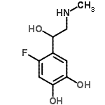CAS#: 115562-28-2， 4-Fluoro-5-[1-Hydroxy-2-(Methylamino)Ethyl]-1,2-Benzenediol