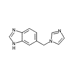 CAS#: 115575-12-7， 5-(1H-Imidazol-1-Ylmethyl)-1H-Benzimidazole