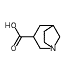 CAS#: 115594-52-0， 1-Azabicyclo[3.2.1]Octane-3-Carboxylic Acid