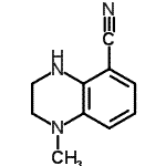 CAS#: 115661-91-1， 1-Methyl-1,2,3,4-Tetrahydro-5-Quinoxalinecarbonitrile