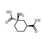 CAS#: 115730-36-4， (1R,3S)-1-Amino-1,3-Cyclohexanedicarboxylic Acid