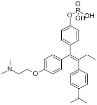 CAS#: 115767-74-3， [4-[(E)-1-[4-(2-Dimethylaminoethoxy)Phenyl]-2-(4-Propan-2-Ylphenyl)But-1-Enyl]Phenyl] Dihydrogen Phosphate