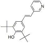 CAS#: 115816-05-2， 2,6-Bis(1,1-Dimethylethyl)-4-(2-(3-Pyridinyl)Ethenyl)Phenol