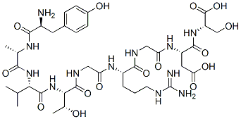 CAS#: 115834-39-4， Tyrosyl-Alanyl-Valyl-Threonyl-Glycyl-Arginyl-Glycyl-Aspartyl-Serine