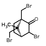 CAS#: 115887-80-4， (1S,4S)-3-Bromo-1,7-Bis(Bromomethyl)-7-Methylbicyclo[2.2.1]Heptan-2-One