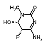 CAS#: 115923-86-9， (5S,6S)-4-Amino-5-Fluoro-6-Hydroxy-1-Methyl-5,6-Dihydro-2(1H)-Pyrimidinone