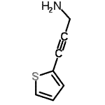 CAS#: 115955-62-9， 3-(2-Thienyl)-2-Propyn-1-Amine