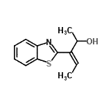 CAS#: 116058-90-3， (3Z)-3-(1,3-Benzothiazol-2-Yl)-3-Penten-2-Ol