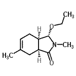 CAS#: 116072-12-9， (3S,3aR,7aS)-3-Ethoxy-2,6-Dimethyl-2,3,3A,4,7,7A-Hexahydro-1H-Isoindol-1-One