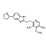 CAS#: 116091-77-1， 5-(4,5-Dihydro-1,3-Oxazol-2-Yl)-2-{[(4-Methoxy-3,5-Dimethyl-2-Pyridinyl)Methyl]Sulfanyl}-1H-Benzimidazole