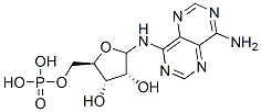 CAS#: 116168-71-9, 4-Amino-8-(ribofuranosylamino)pyrimido(5,4-d)pyrimidine-5'-phosphate