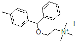 CAS#: 116169-73-4， Trimethyl-[2-[(4-Methylphenyl)-Phenylmethoxy]Ethyl]Azanium Iodide