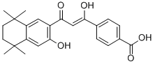 CAS 登录号：116193-60-3， 4-[(Z)-1-羟基-3-(3-羟基-5,5,8,8-四甲基-6,7-二氢萘并醛烯-2-基)-3-氧代丙-1-烯基]苯甲酸