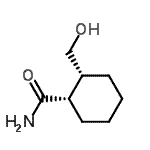 CAS 登录号：116261-07-5， (1S,2R)-2-(羟基甲基)环己烷甲酰胺