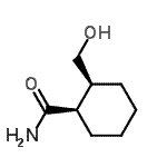 CAS 登录号：116261-09-7， (1R,2S)-2-(羟基甲基)环己烷甲酰胺