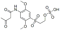 CAS#: 116390-88-6， 2-(2,5-Dimethoxy-4-(3-Oxobutanamido)Phenylsulfonyl)Ethyl Hydrogen Sulfate