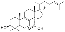 CAS#: 116424-94-3， (3S,10S,13R,14S,17R)-3-Hydroxy-4,4,10,13-Tetramethyl-17-[(2R)-6-Methylhept-5-En-2-Yl]-2,3,5,6,7,11,12,15,16,17-Decahydro-1H-Cyclopenta[a]Phenanthrene-14-Carboxylic Acid