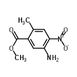 CAS#: 116448-91-0， Methyl 5-Amino-2-Methyl-4-Nitrobenzoate