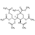 CAS#: 116450-06-7， Methyl 4,7,8,9-tetra-O-acetyl-2-thio-N-acetyl-alpha-D-neuraminic acid methyl ester