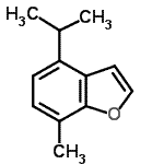 CAS#: 116496-19-6， 4-Isopropyl-7-Methyl-1-Benzofuran