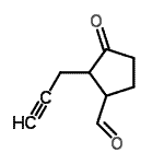 CAS#: 116511-20-7， 3-Oxo-2-(2-Propyn-1-Yl)Cyclopentanecarbaldehyde