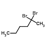 CAS#: 116530-77-9， 2,2-Dibromohexane