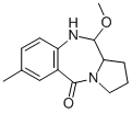 CAS#: 116564-73-9， 11-Methoxy-7-Methyl-1,2,3,10,11,11alpha-Hexahydro-5H-Pyrrolo(2,1-c)(1,4)Benzodiazepin-5-One