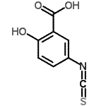 CAS#: 116569-31-4， 2-Hydroxy-5-Isothiocyanato-Benzoic Acid